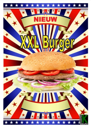 XXL Burger klein